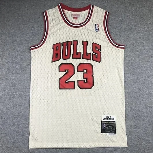 Chicago Bulls Michael Jordan #23 basketball jersey product detail image 5