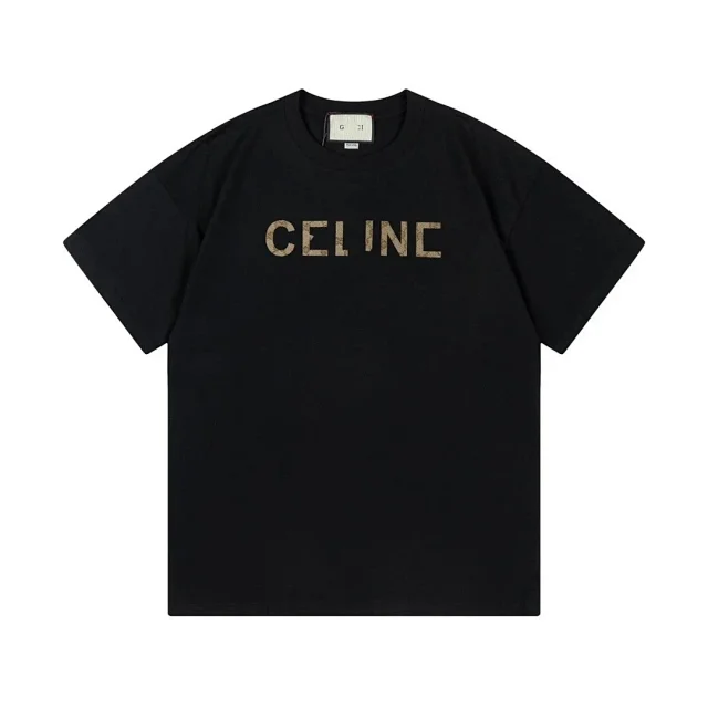 CELINE T-Shirts Logo T-Shirt product detail image 6