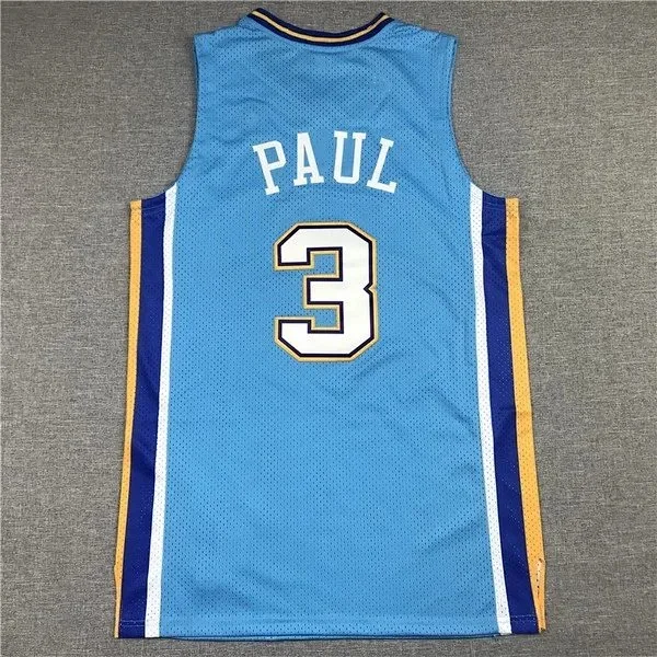 Mitchell & Ness Charlotte Hornets pinstripe basketball jersey product detail image 13