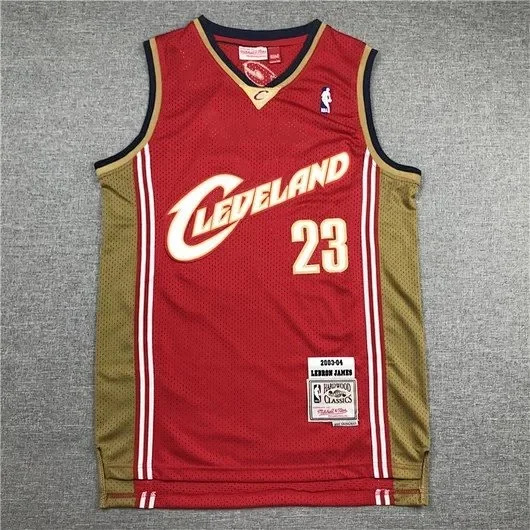 adidas Football Jerseys Cleveland Cavaliers LeBron James #23 basketball jersey product detail image 3