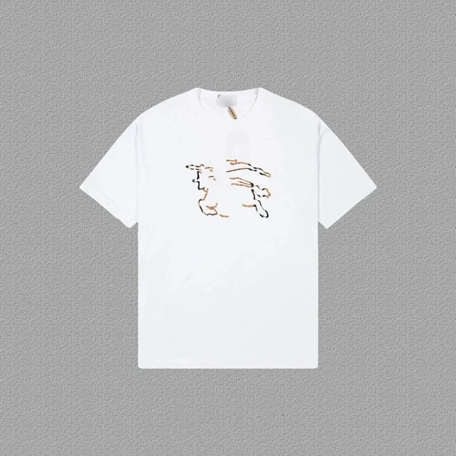 Burberry T-Shirts Equestrian Knight graphic print product detail image 3