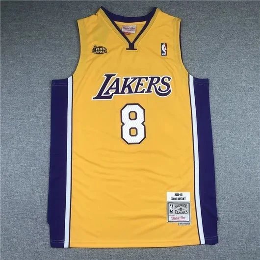 NBA Los Angeles Lakers Kobe Bryant #24 Black City Edition Jersey - 7