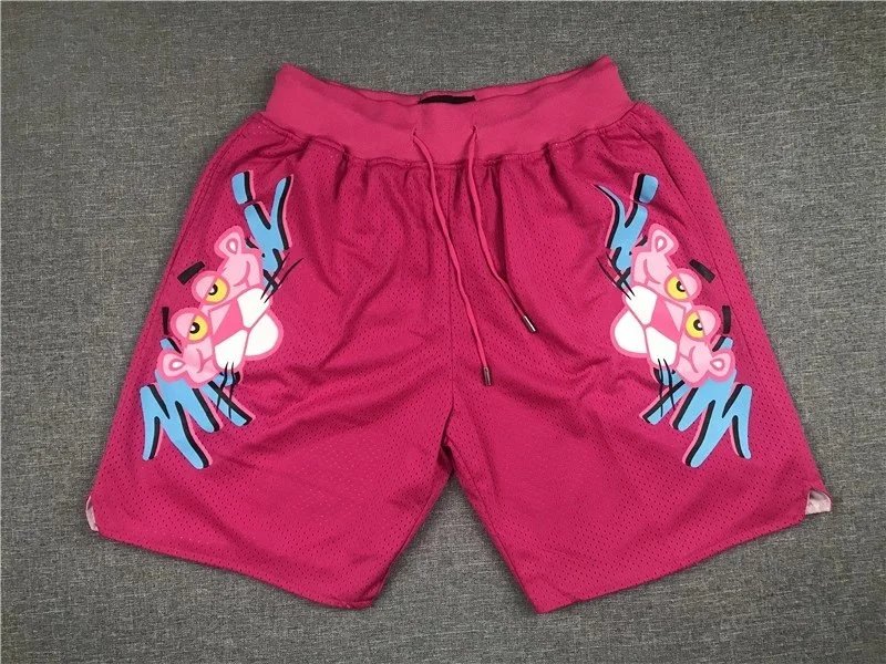 NBA Phoenix Suns Retro Mesh Shorts Blue Red White - 9