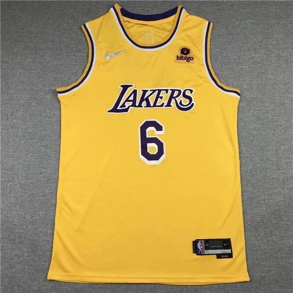 Mitchell & Ness Los Angeles Lakers 2018-19 Hardwood Classics Black Mesh Jersey - 6
