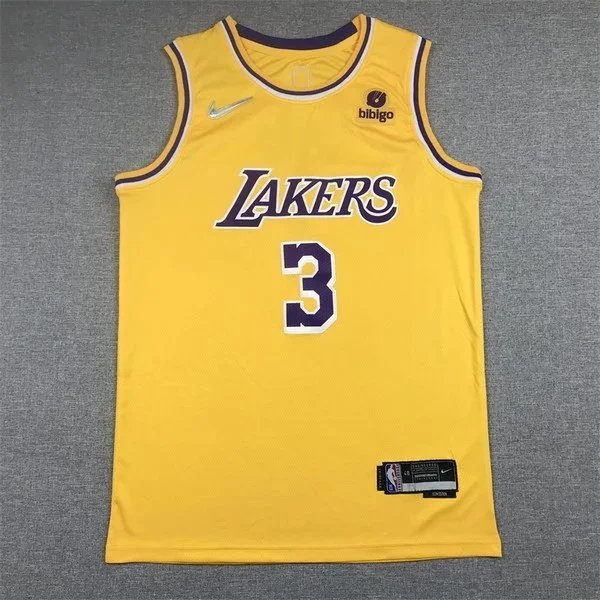 Mitchell & Ness Los Angeles Lakers 2018-19 Hardwood Classics Black Mesh Jersey - 8