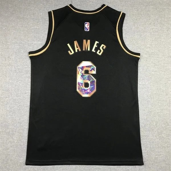 NBA LeBron James #6 Purple All-Star Jersey - 13
