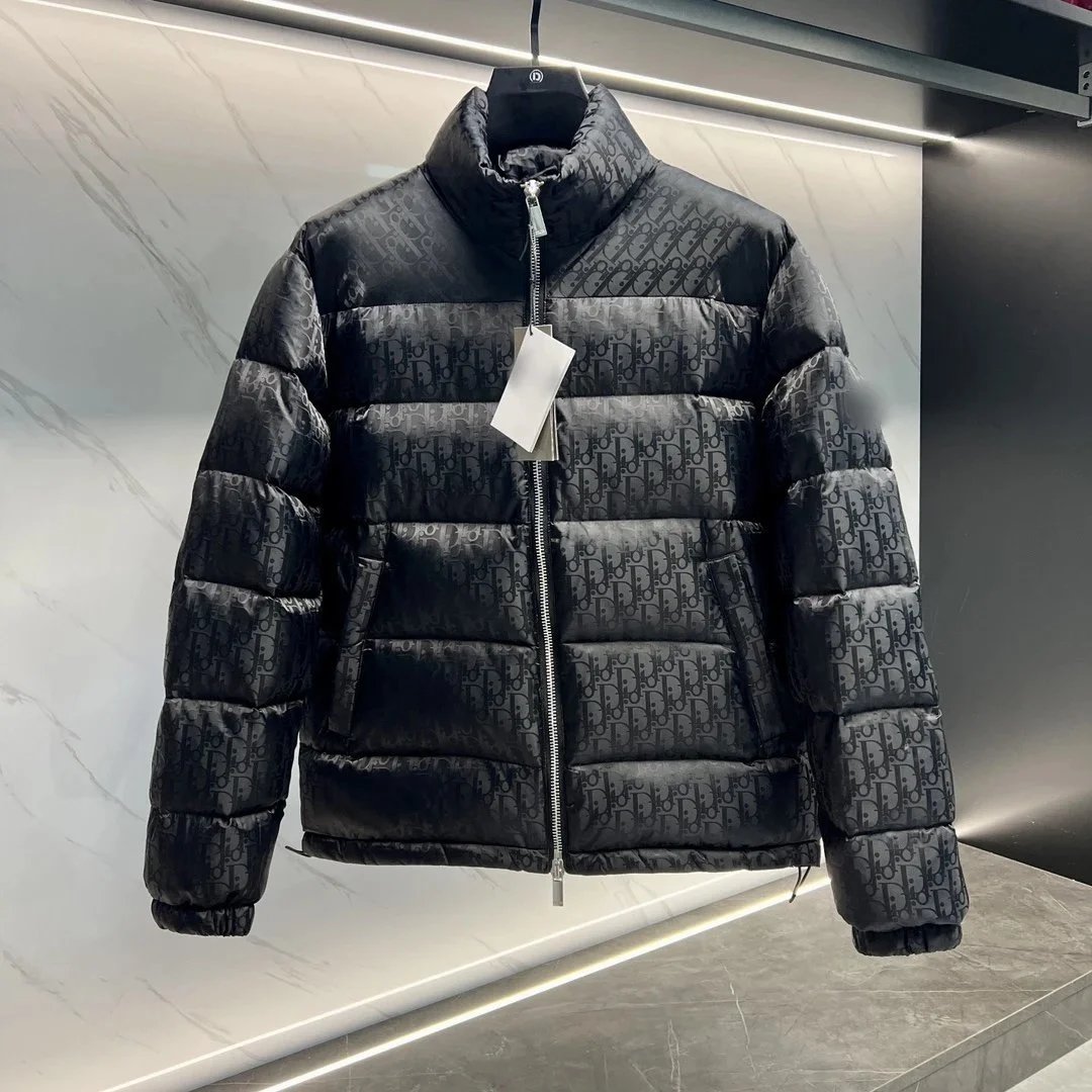 Dior Down Jackets Oblique Print Jacket — 02
