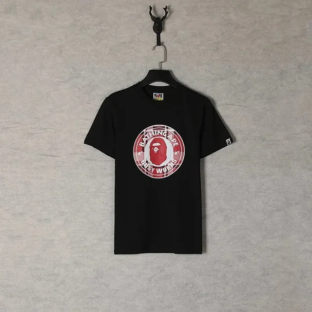 BAPE T-Shirts Short-Sleeve Graphic Ape Print product detail image 1