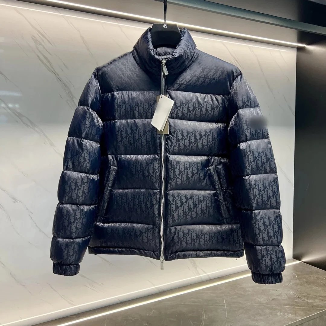 Dior Down Jackets Oblique Print Jacket — 03
