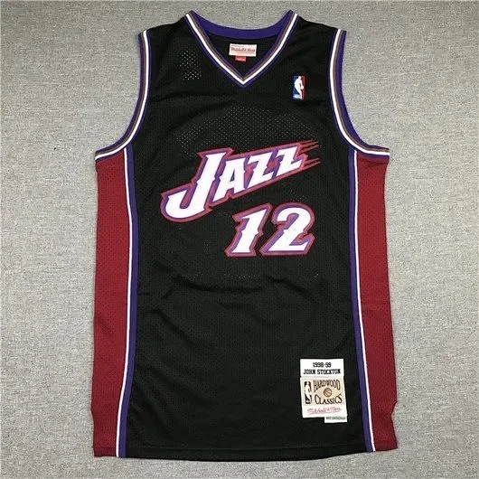 Mitchell & Ness Utah Jazz Hardwood Classics basketball jersey product detail image 6