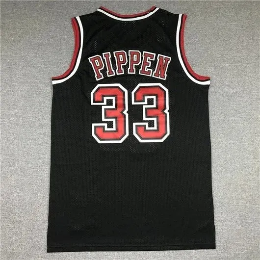 Mitchell & Ness Chicago Bulls Scottie Pippen 1987-88 Hardwood Classics Jersey Black - 14