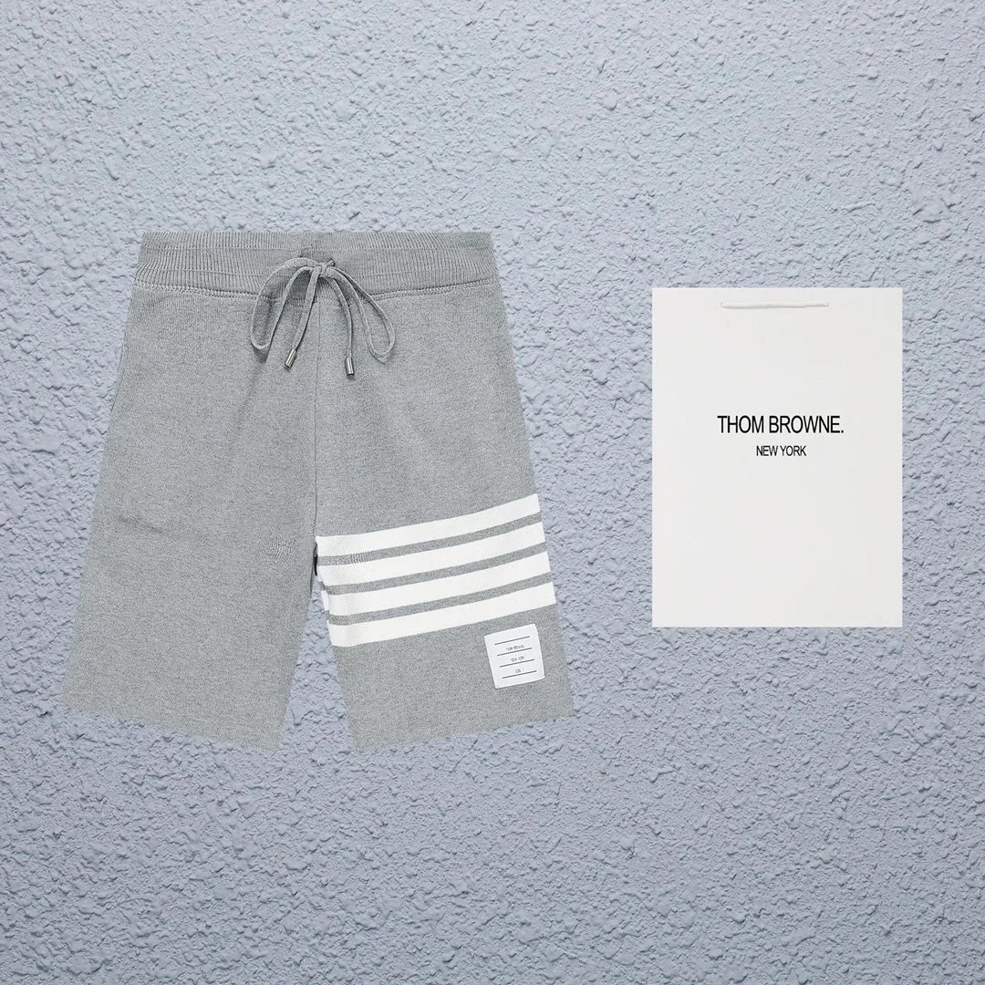 Thom Browne Shorts Striped Drawstring — 10