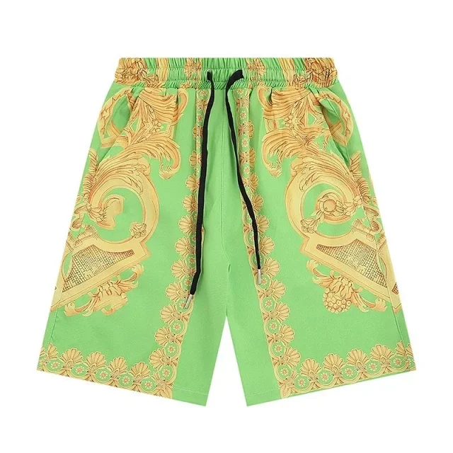 Versace Shorts Drawstring with Medusa emblem and Greca trim product detail image 9