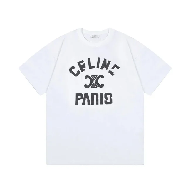 CELINE T-Shirts Logo T-Shirt product detail image 9