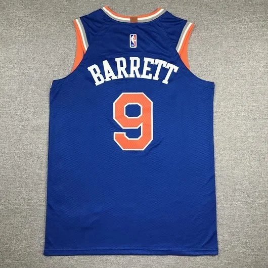 NBA Mitchell & Ness Barrett #9 City Edition Jersey Black - 4