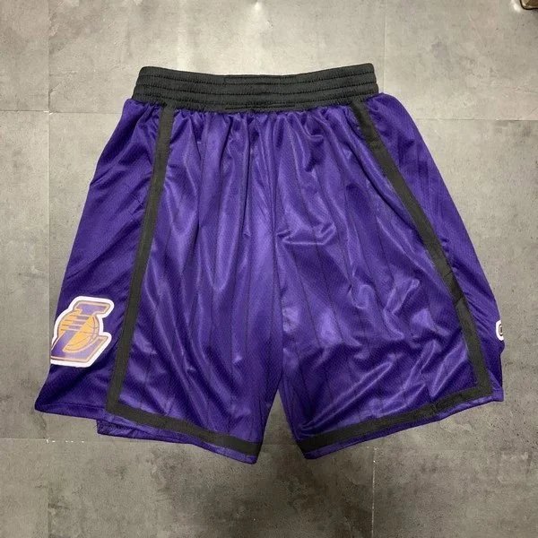 Nike Mesh Basketball Shorts Navy with Red and Yellow Stripes - 4