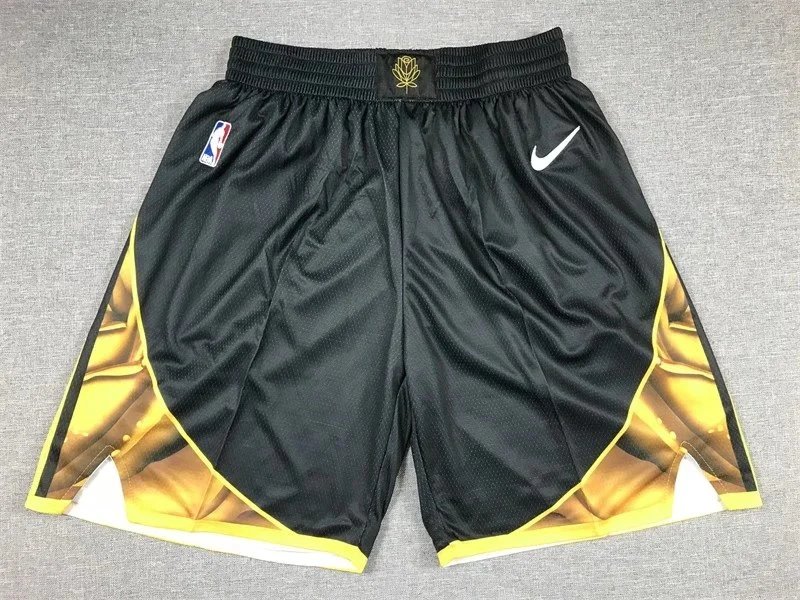 Nike Mesh Basketball Shorts Navy with Red and Yellow Stripes - 10