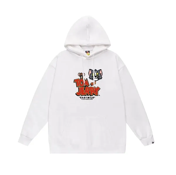 A Bathing Ape Sakura Camo Ape Head Black Sweatshirt Sweater - 12