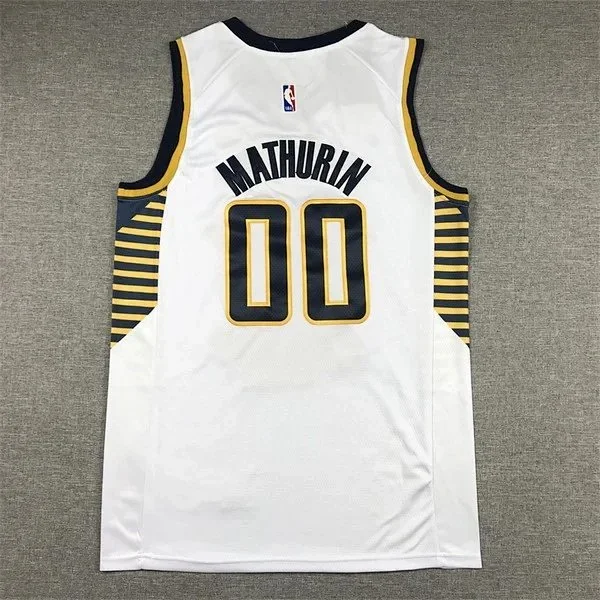 NBA Mathurin 00 / Miller 31 Pacers Basketball Jerseys product detail image 3