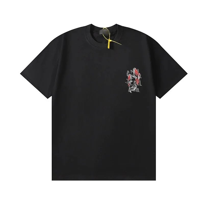 Design MoreHateMoreLove Rainbow Gradient Logo Black T-Shirt T-Shirts - 3