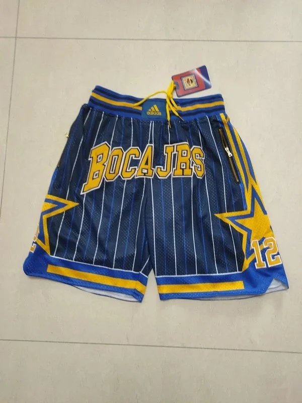 NBA Phoenix Suns Retro Mesh Shorts Blue Red White - 10
