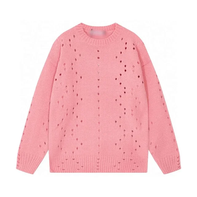 Fendi Knitwear FF Logo Crewneck Knit Sweater product detail image 5