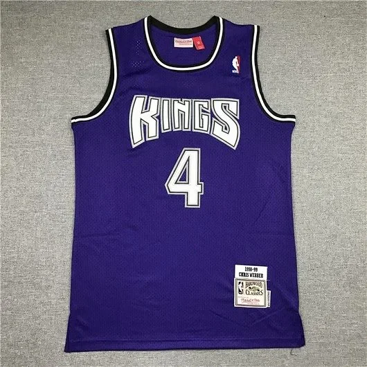 Mitchell & Ness Sacramento Kings Hardwood Classics basketball jersey product detail image 1