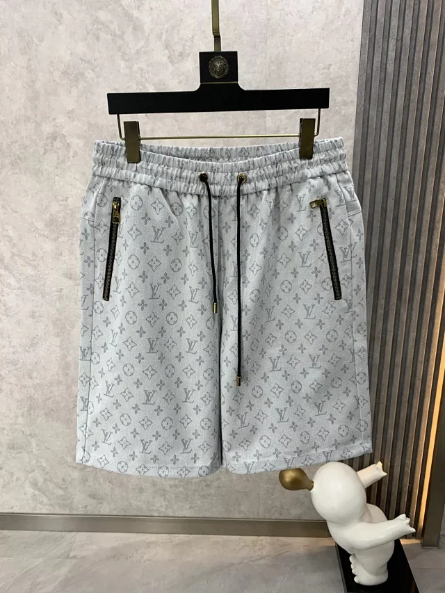 Louis Vuitton Shorts Monogram Print Drawstring product detail image 8