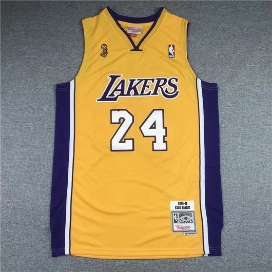 Mitchell & Ness Los Angeles Lakers Kobe Bryant 'Lake Show' Navy Jersey - 13
