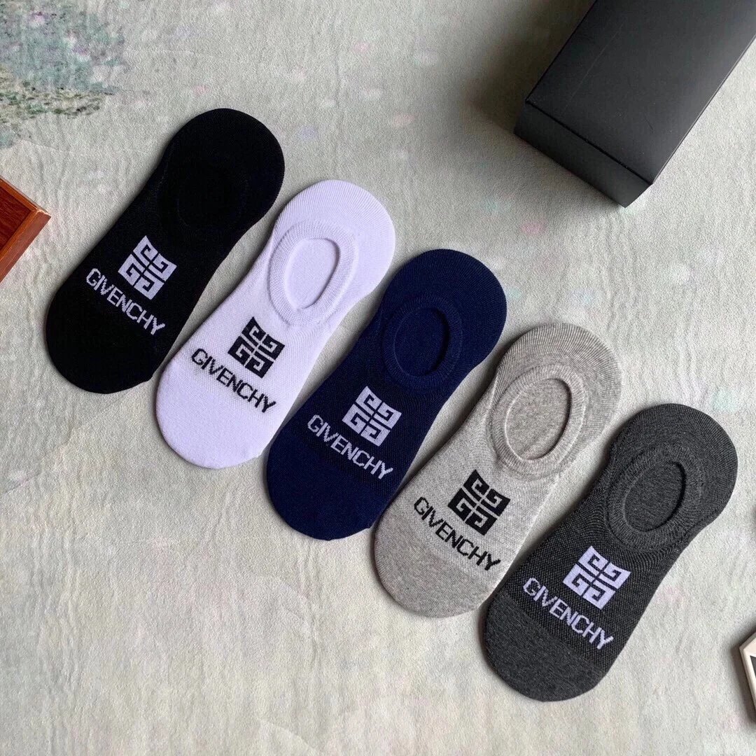 Givenchy 4G Logo Print Socks Multicolor - 5