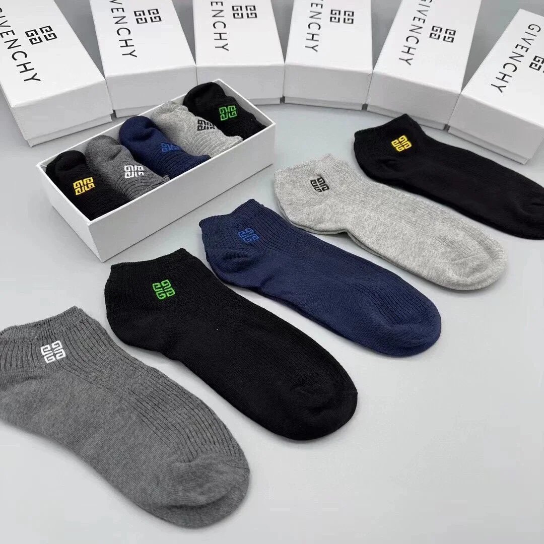Givenchy 4G Logo Print Socks Multicolor - 9