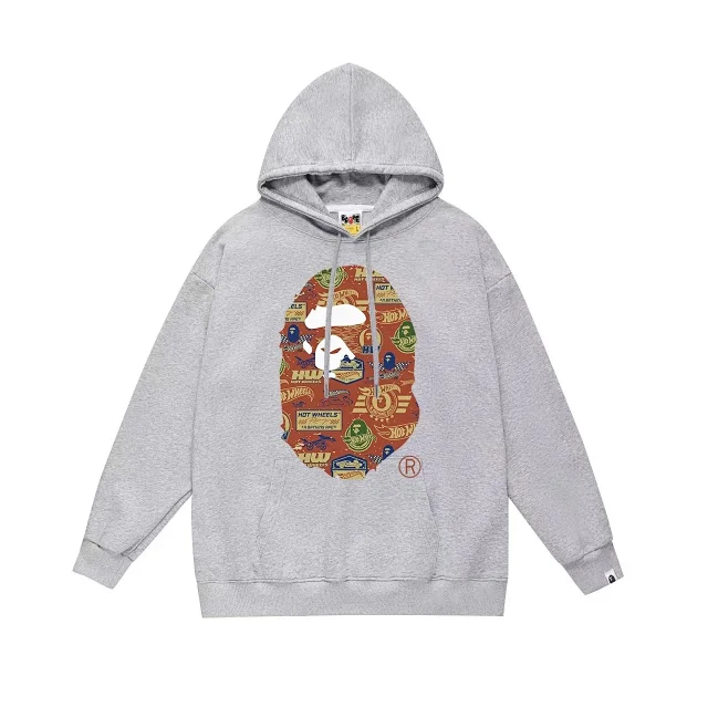 A Bathing Ape Hoodies & Sweatshirts Hooded sweatshirt with vertical back print product detail image 12