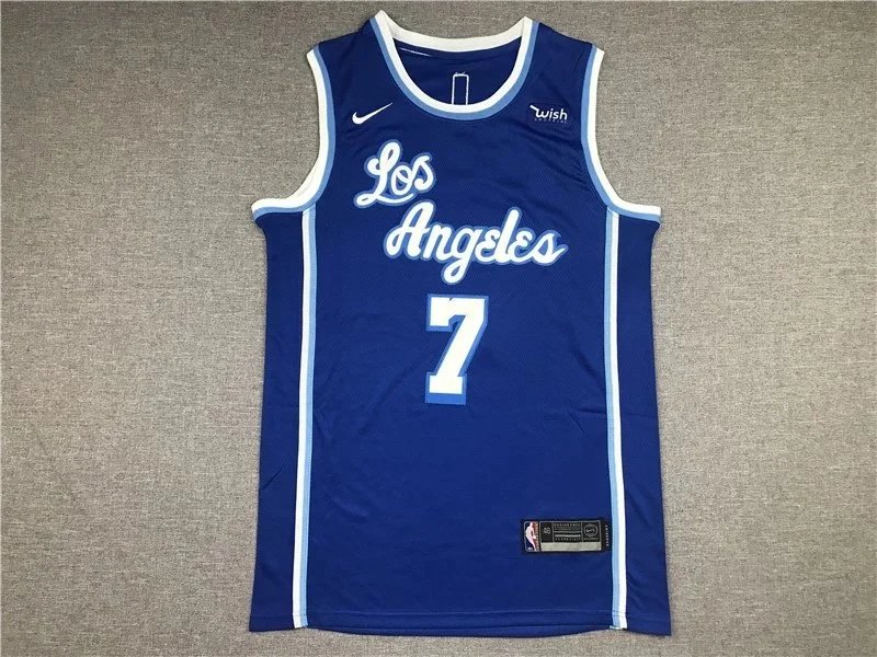 Mitchell & Ness Los Angeles Lakers 2018-19 Hardwood Classics Black Mesh Jersey - 15