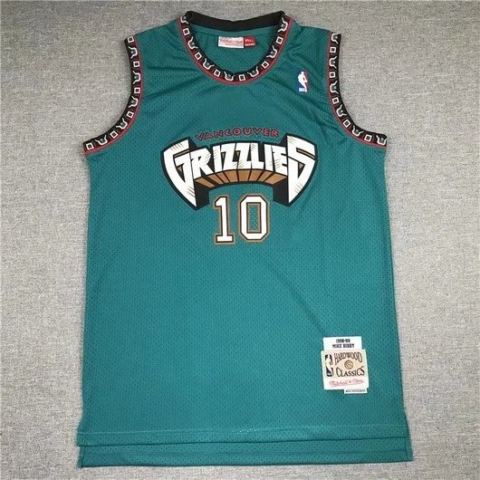 Mitchell & Ness Vancouver Grizzlies 1998-99 Mike Bibby Hardwood Classics Jersey Black - 3