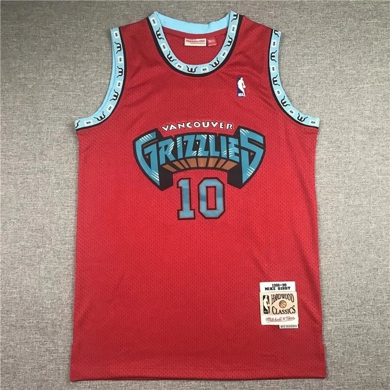Mitchell & Ness Vancouver Grizzlies 1998-99 Mike Bibby Hardwood Classics Jersey Black - 15