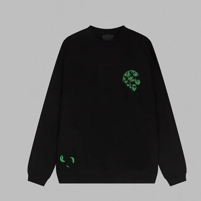 Chrome Hearts Knitwear Crewneck knit sweater with cross motifs product detail image 3