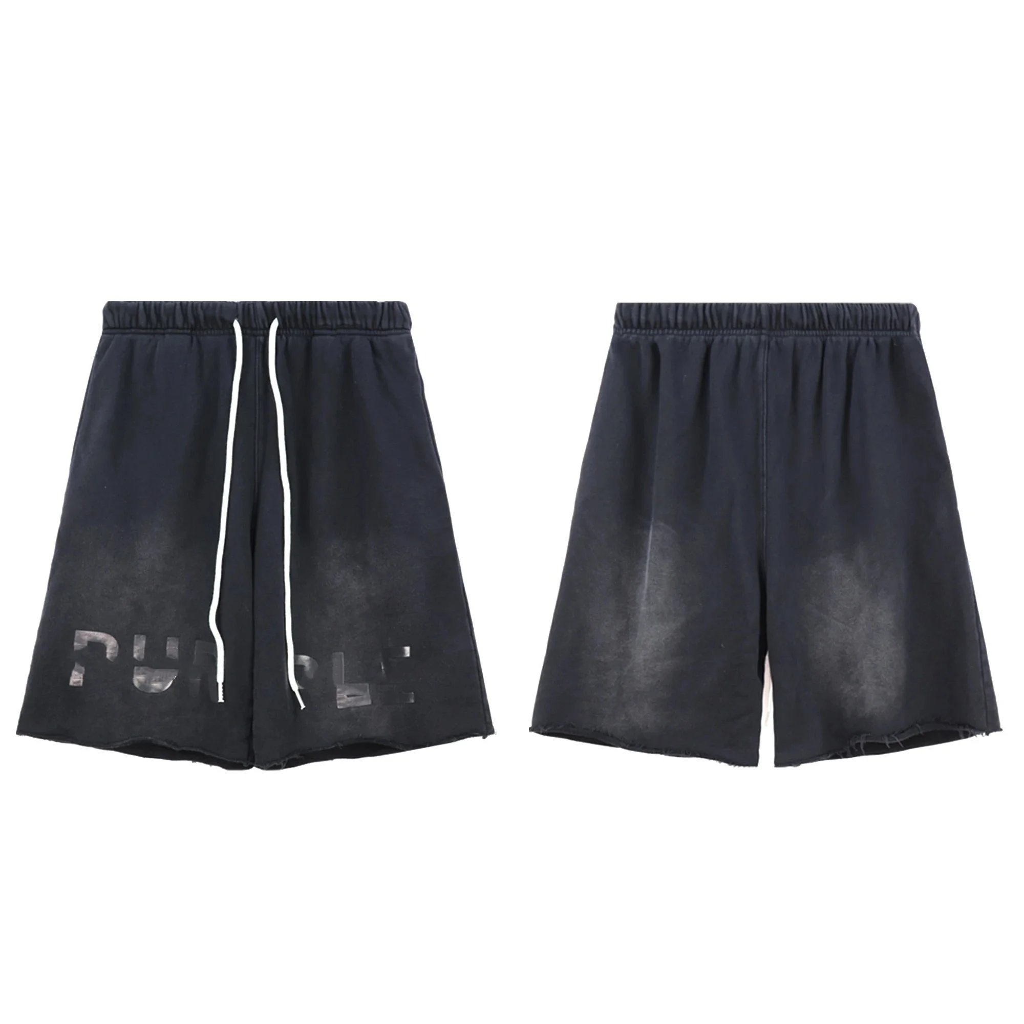Design Paint Splatter Shorts White - 3