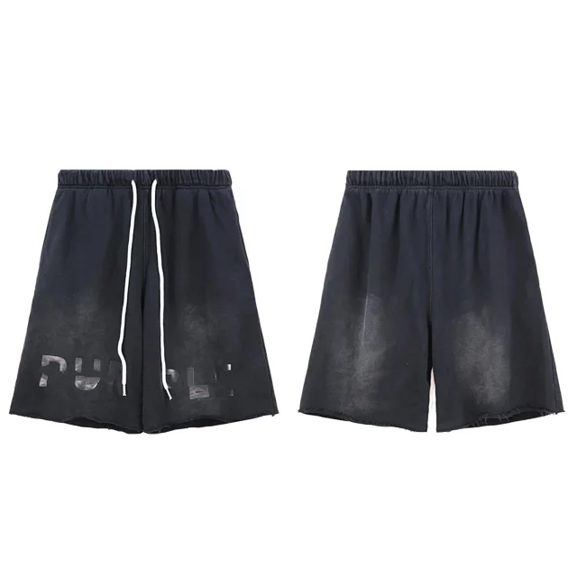 Purple Brand Shorts Elastic-Waist Graphic product detail image 3