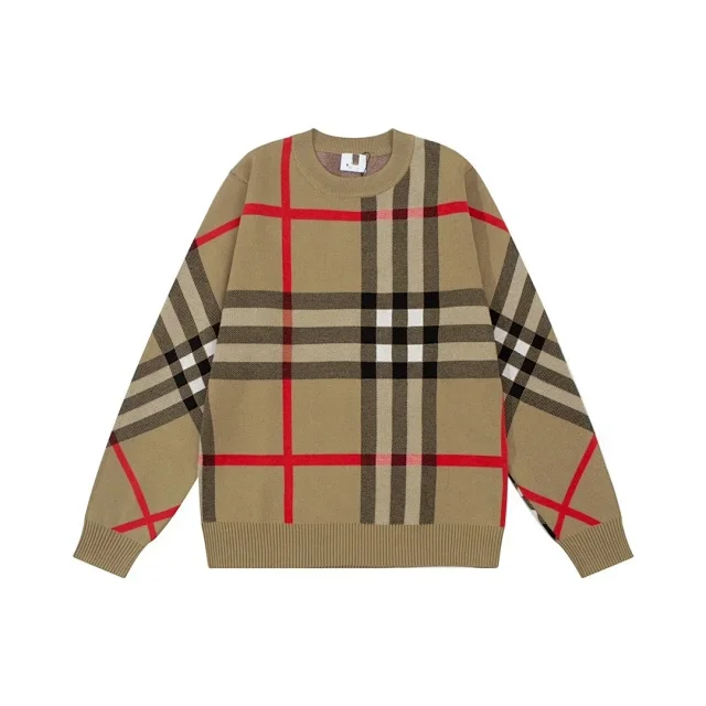 Burberry Knitwear Graphic and check product detail image 5