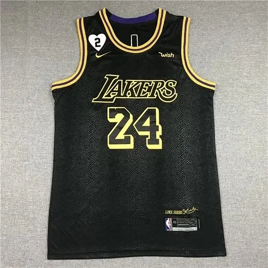 Nike Football Jerseys Los Angeles Lakers Basketball Jersey, Numbers 24 and 8 product detail image 1