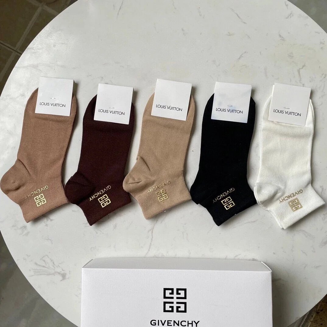 Givenchy 4G Logo Print Socks Multicolor - 2