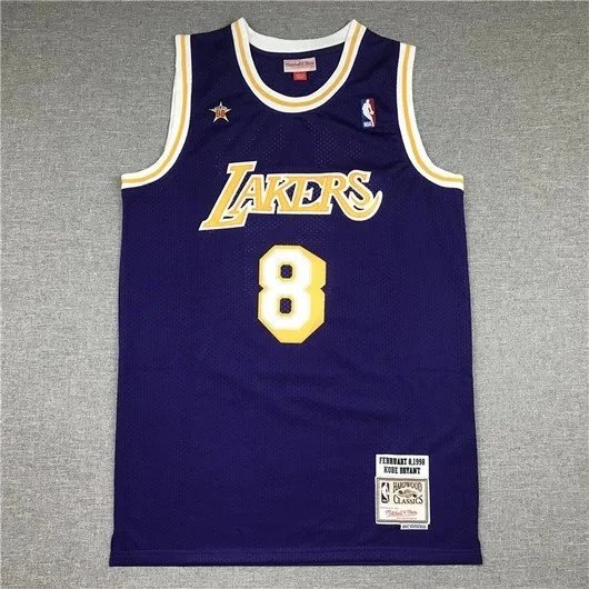 Nike Football Jerseys Los Angeles Lakers Basketball Jersey, Numbers 24 and 8 — 25