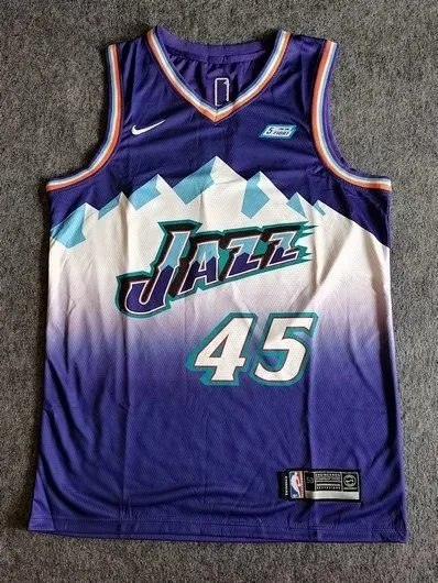 Mitchell & Ness Utah Jazz Hardwood Classics basketball jersey product detail image 7