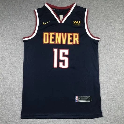 Mitchell & Ness Denver Nuggets 2003-04 Hardwood Classics Authentic Jersey Blue - 5