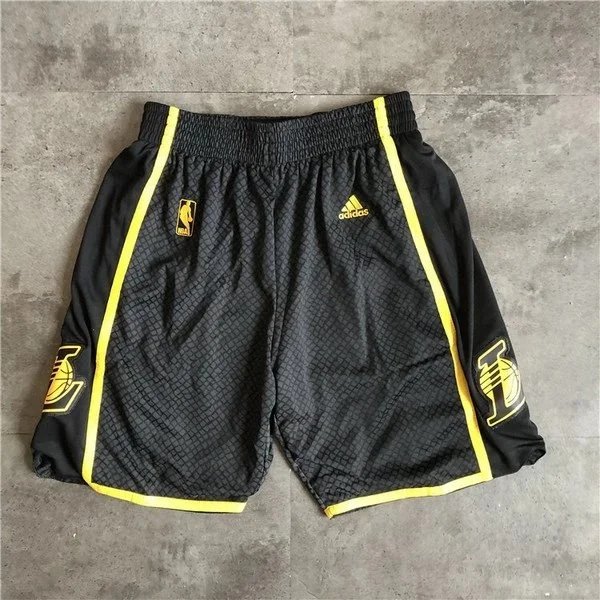 Nike Mesh Basketball Shorts Navy with Red and Yellow Stripes - 3