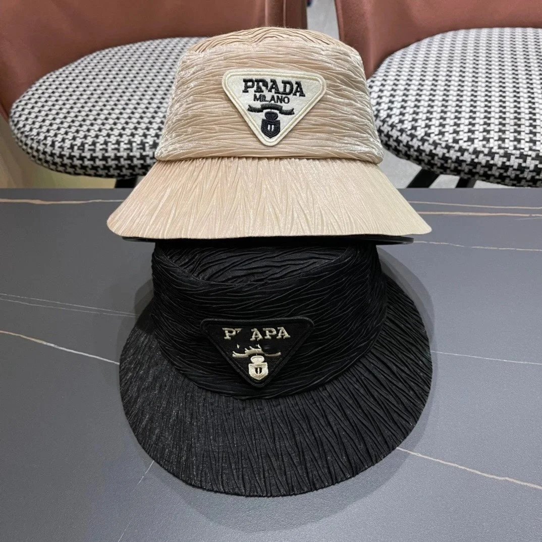 Design HE HES Bucket Hat Light Gray Tweed Bucket Hat - 16