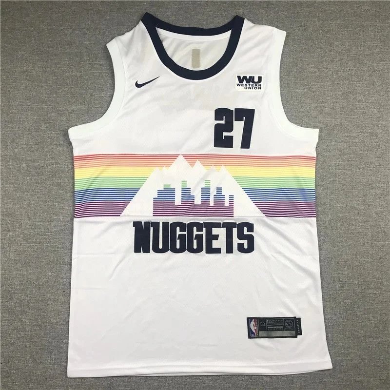 Mitchell & Ness Denver Nuggets 2003-04 Hardwood Classics Authentic Jersey Blue - 8