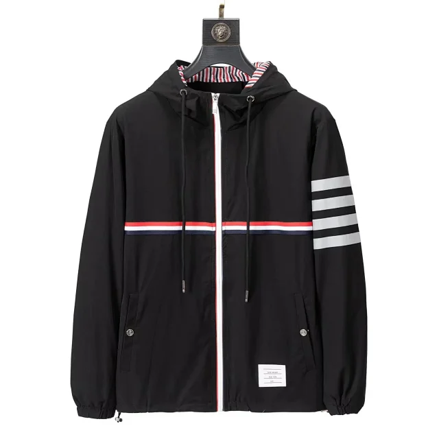 Thom Browne Jackets Zip-Up product detail image 1