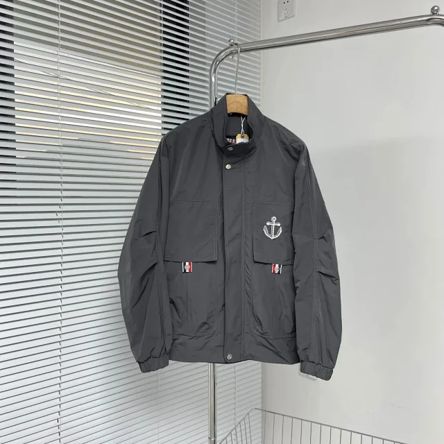 Thom Browne Jackets Zip-Up product detail image 6