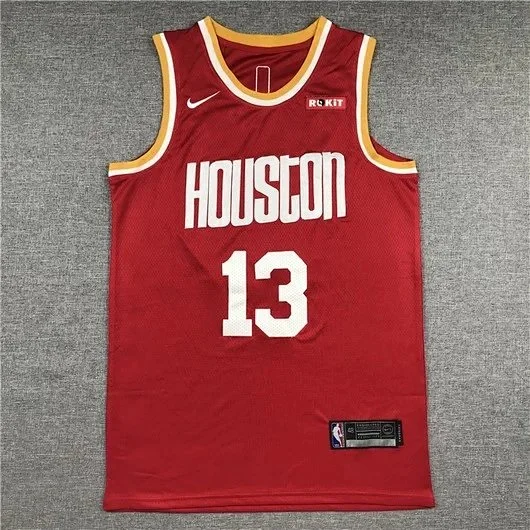 NBA Football Jerseys Houston Rockets James Harden #13 Basketball Jersey product detail image 4
